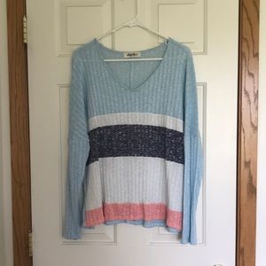 Haptics long sleeve top